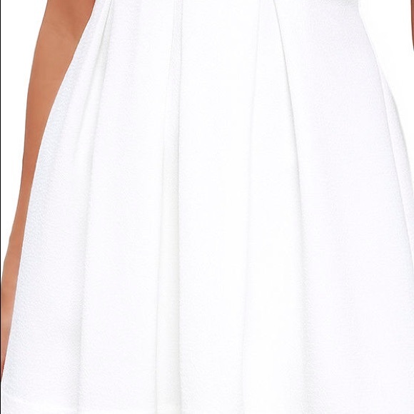 Sold: LULUS Exclusive Test Drive White Dress - Picture 14 of 14